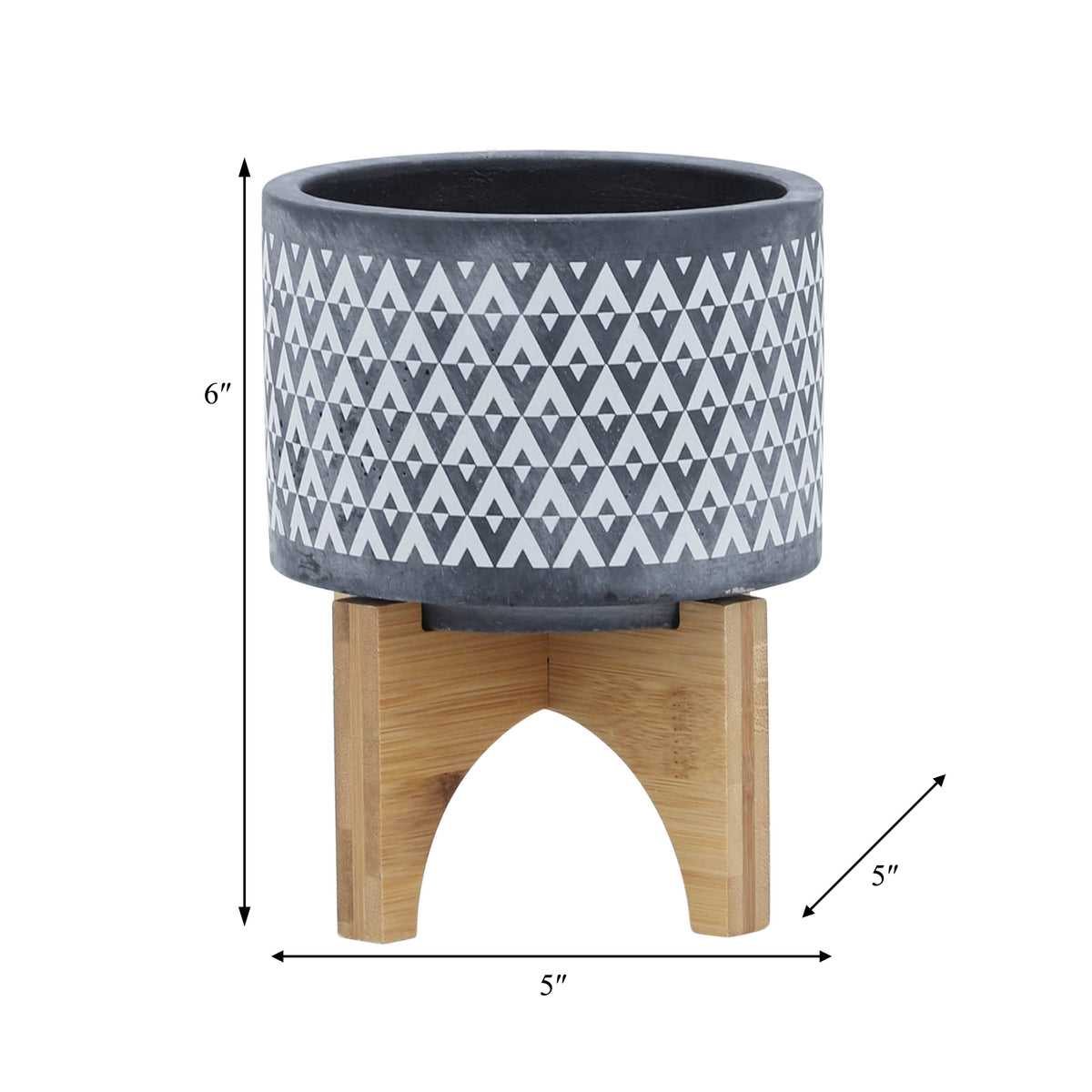 Aztec on Wooden Stand, 5 in.