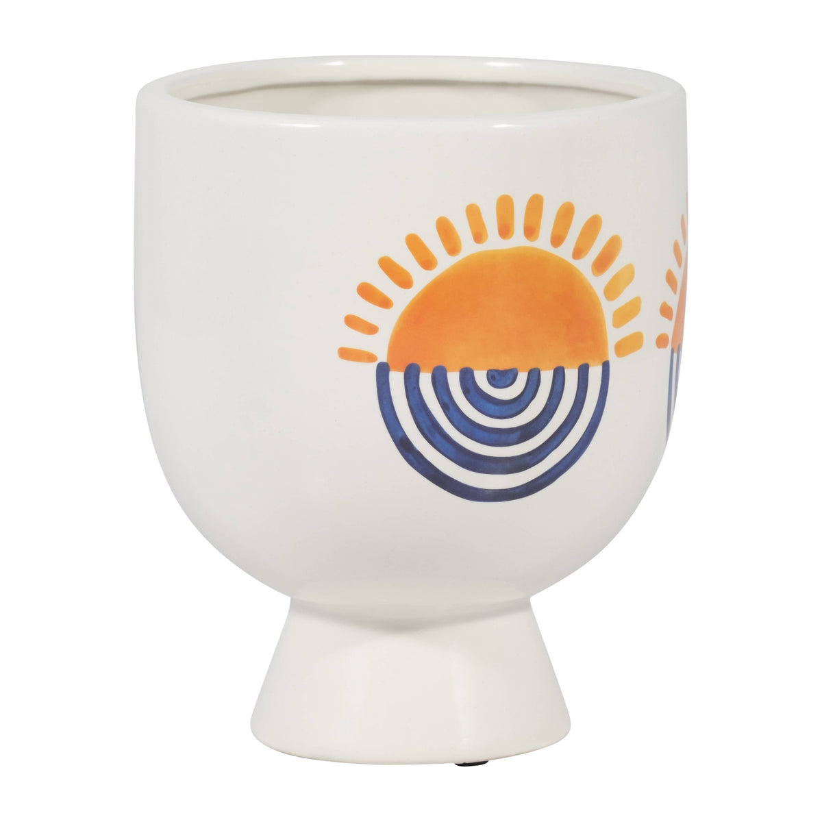 Round Sunrise Eyes Flower, 6 in.