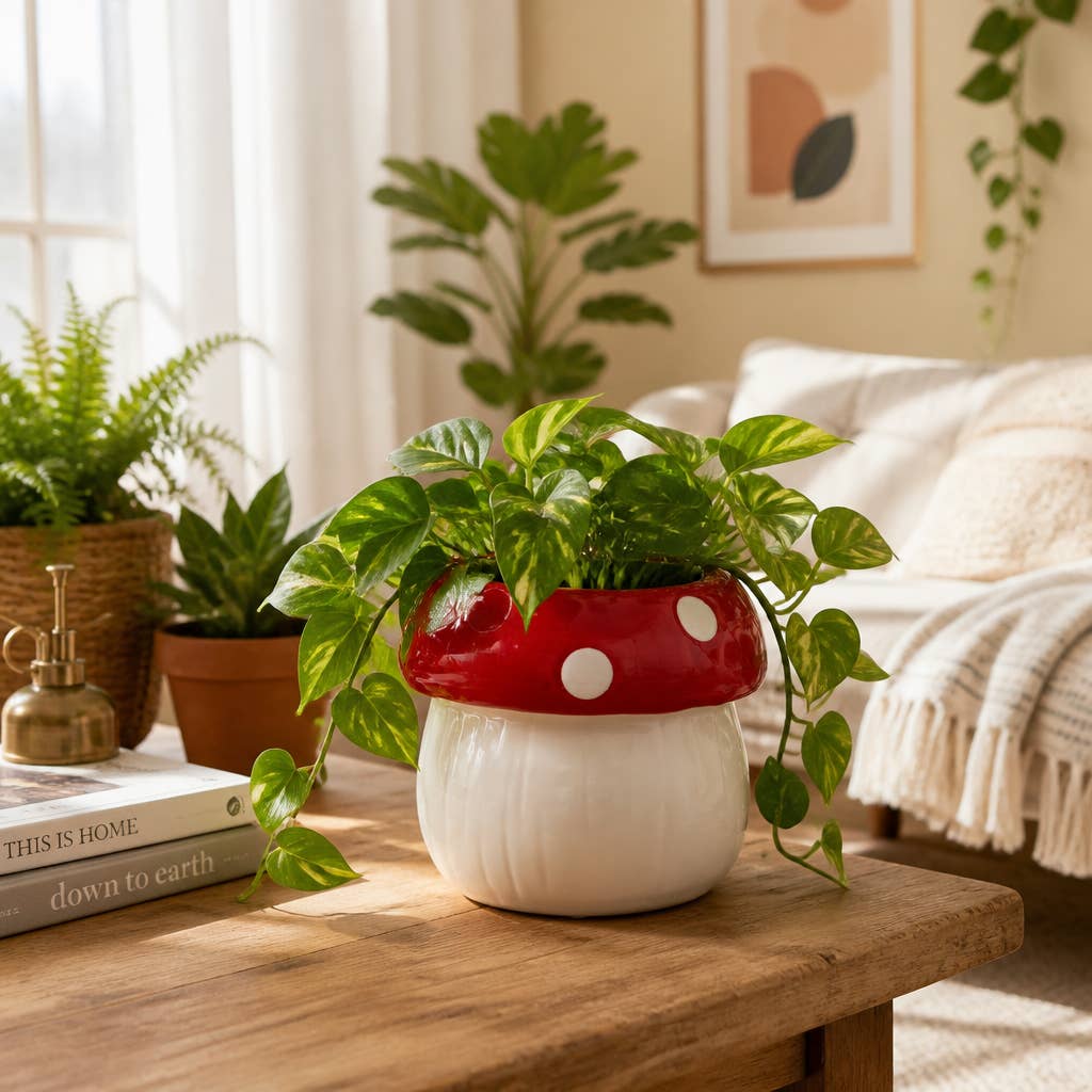 Polka-Dot Mushroom 5 in