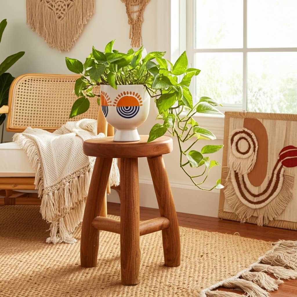 Round Sunrise Eyes Flower, 6 in.